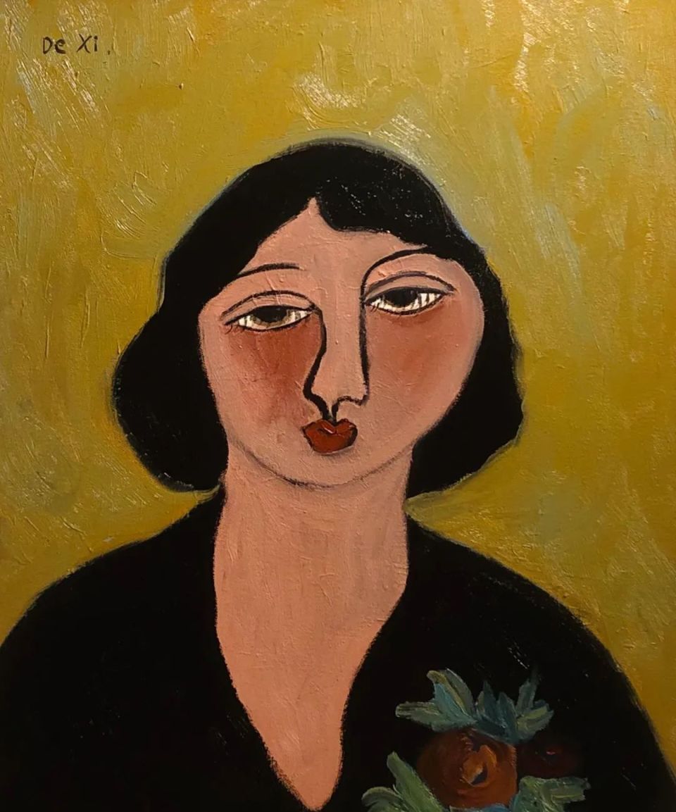 花朵与我48布面油画50 x 60cm2024库:你是否受到了现代主义艺术家的