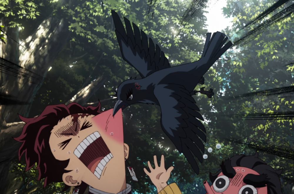 鬼灭之刃:钉宫理惠为无一郎的乌鸦配音 不愧是顶流的声优之刃_腾讯