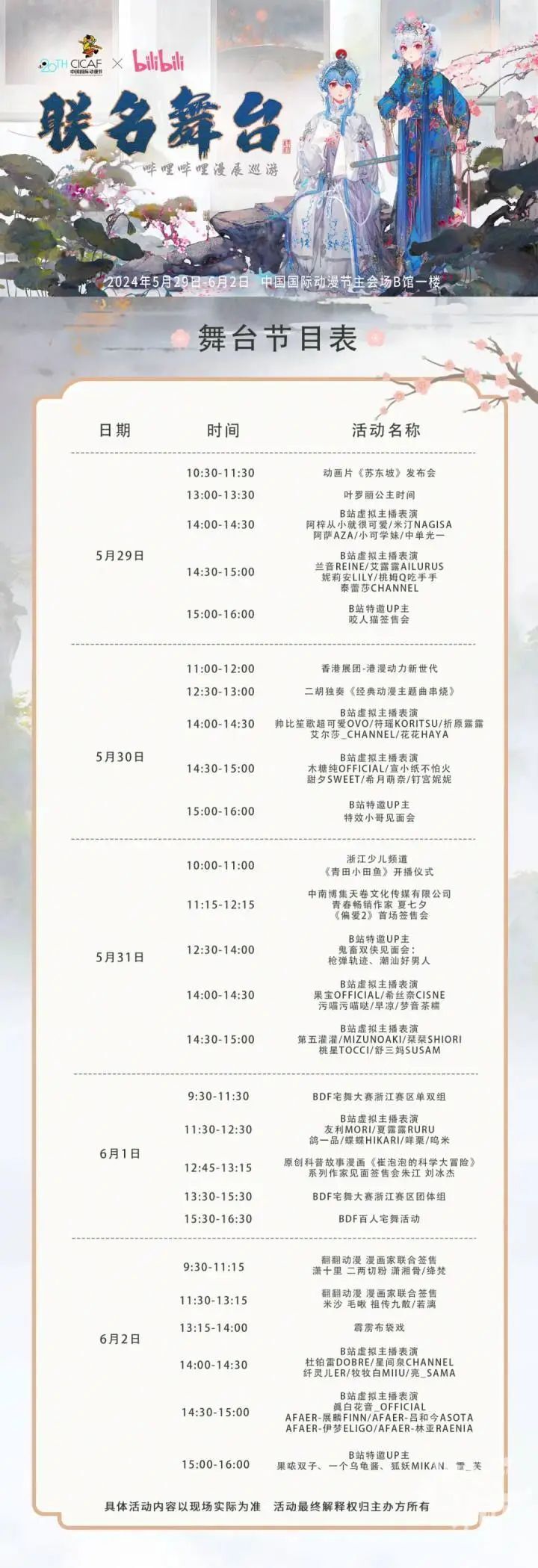 b站人气up主咬人猫,特效小哥,枪弹轨迹,潮汕好男人等将悉数亮相.