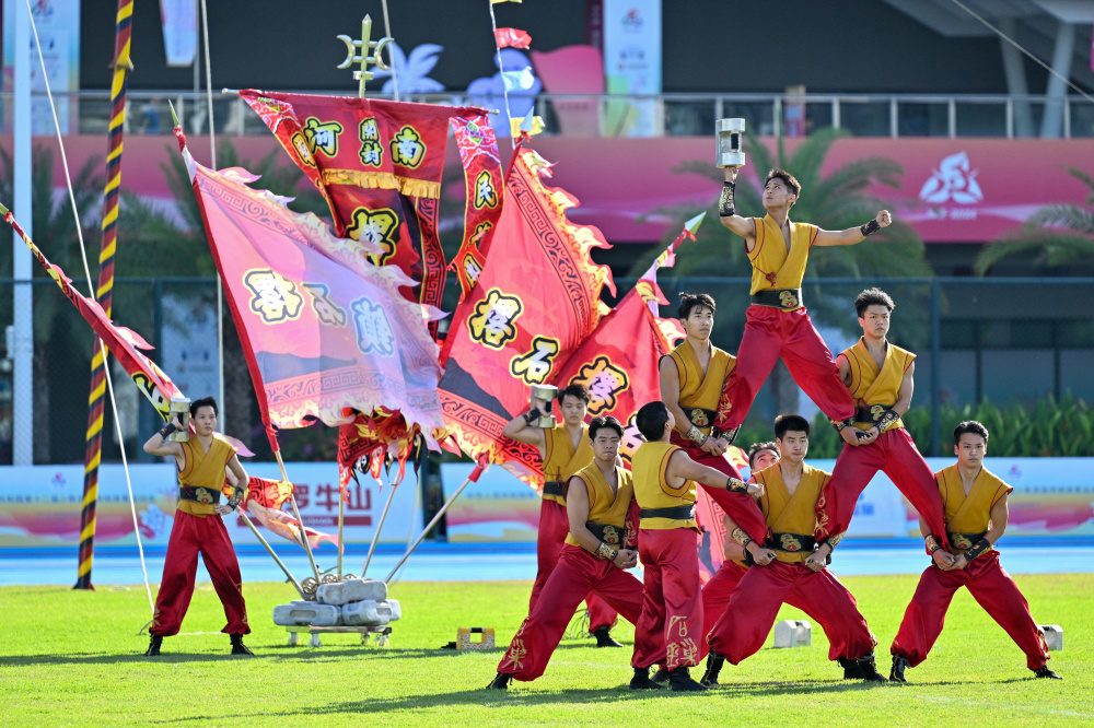 第十二届全国少数民族传统体育运动会表演项目