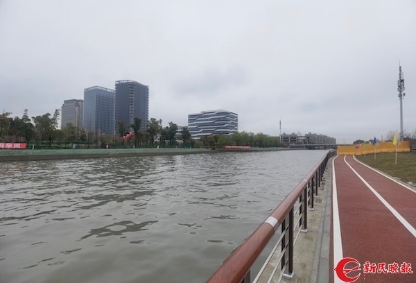 四期综合整治工程,开挖形成约410亩的华阳湖,将洞泾港在全市五大新城