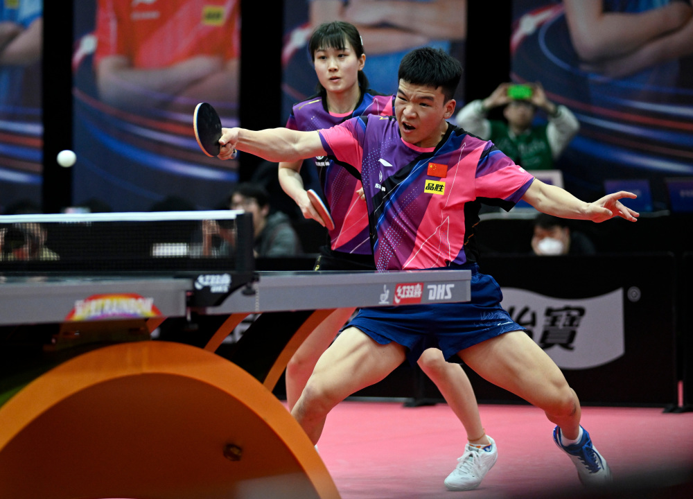 (体育)乒乓球——世乒赛选拔赛(第二站)混双比赛收官_腾讯新闻