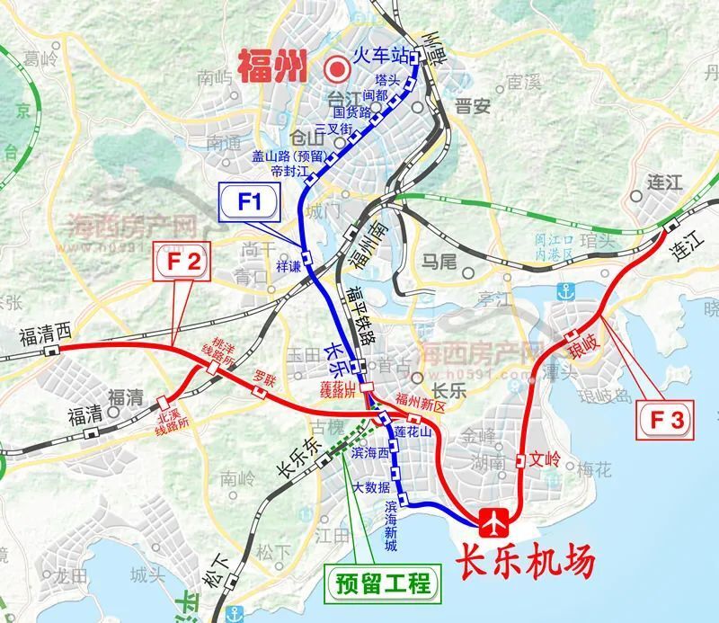 事关f2,f3线!长乐拟划拨380.75亩土地!