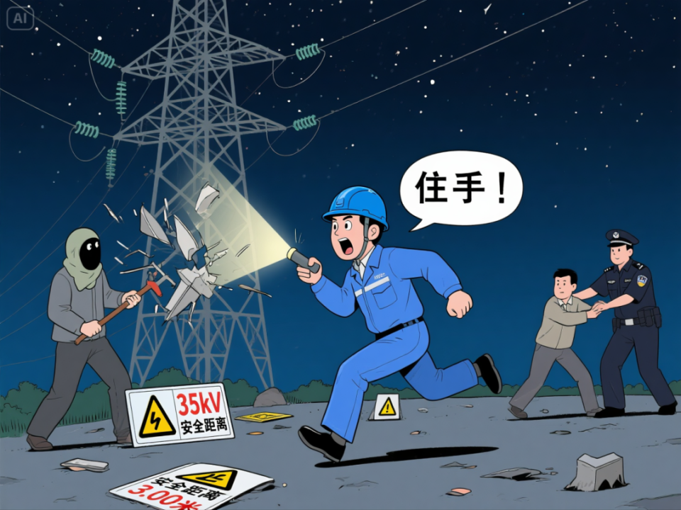 高压线下这些事不能做,可能拘留!罚款!
