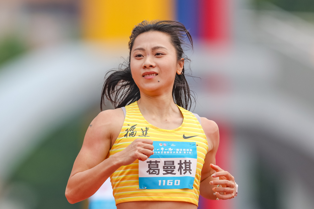 田径——全国田径大奖赛第三站:葛曼棋,韦永丽晋级女子100米复赛