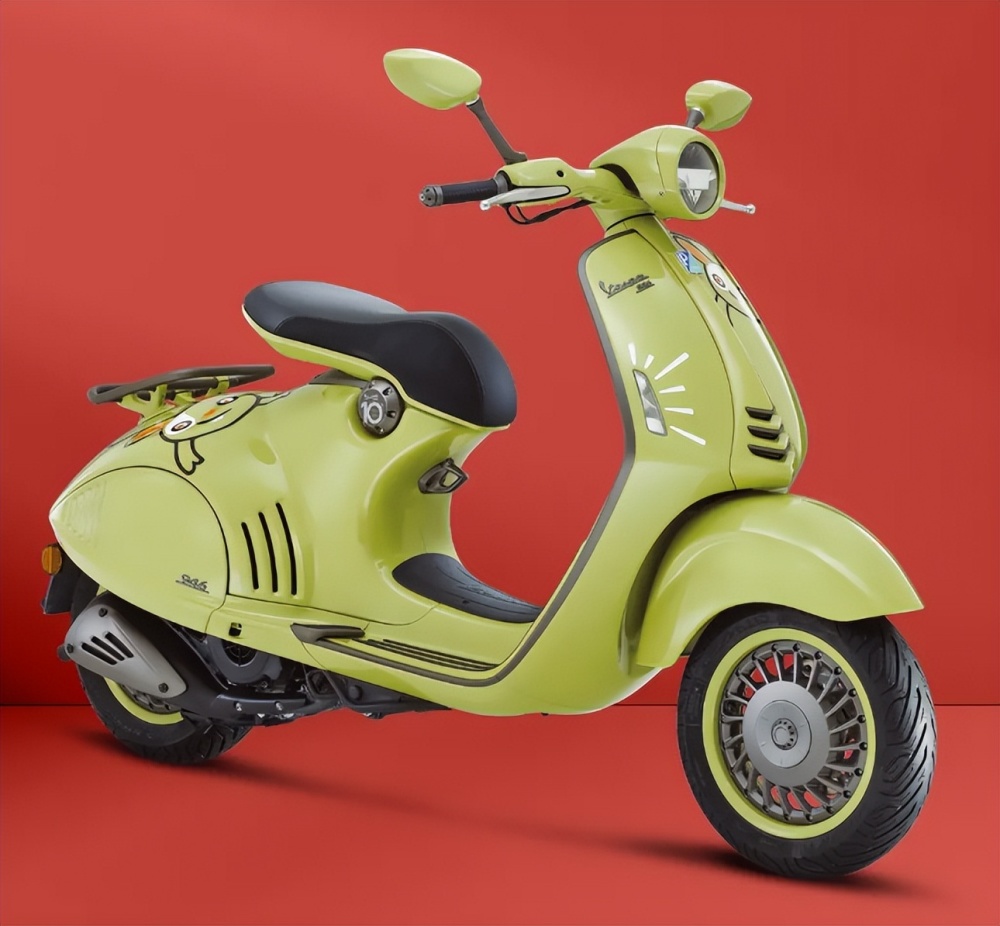 8万的摩托车,vespa 946兔年特别版登场,真的会有人买单?_腾讯新闻