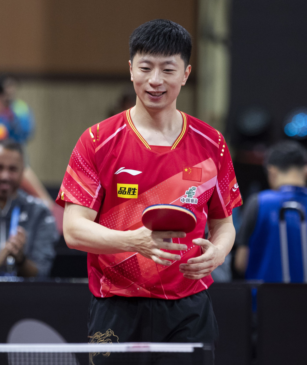 乒乓球亚锦赛中国男队胜卡塔尔2