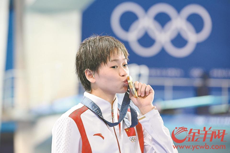 广东名将全红婵,卫冕!