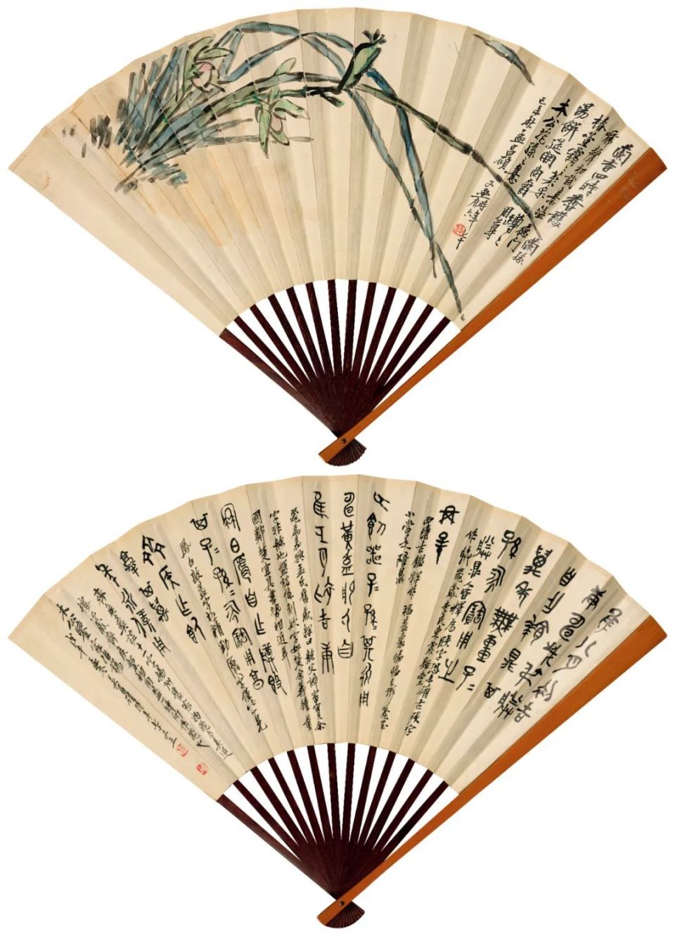 北京保利第57期书画精品拍卖会丨二石不朽——缶翁,萍翁甄选