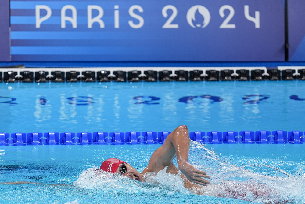 巴黎奥运会|游泳——男子1500米自由泳预赛赛况(3)