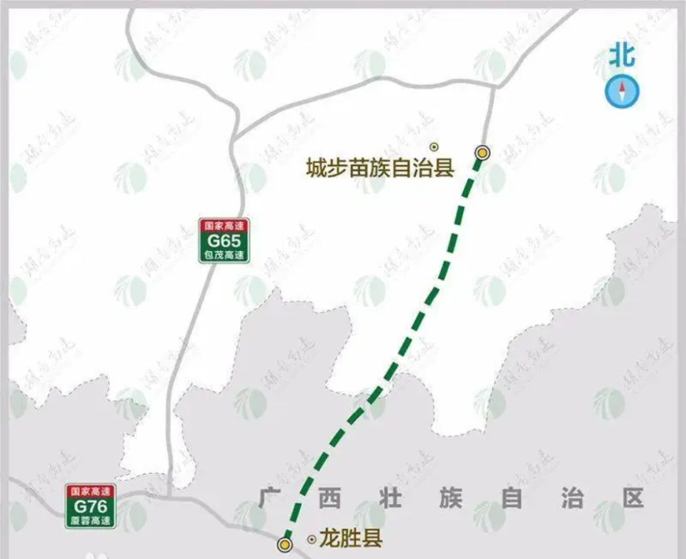 城步至龙胜高速公路图片