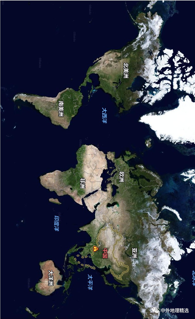 高清版世界卫星地图