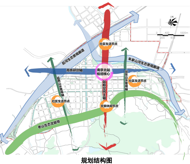 苦等多年终于来了南京北站将站城山河融于一体