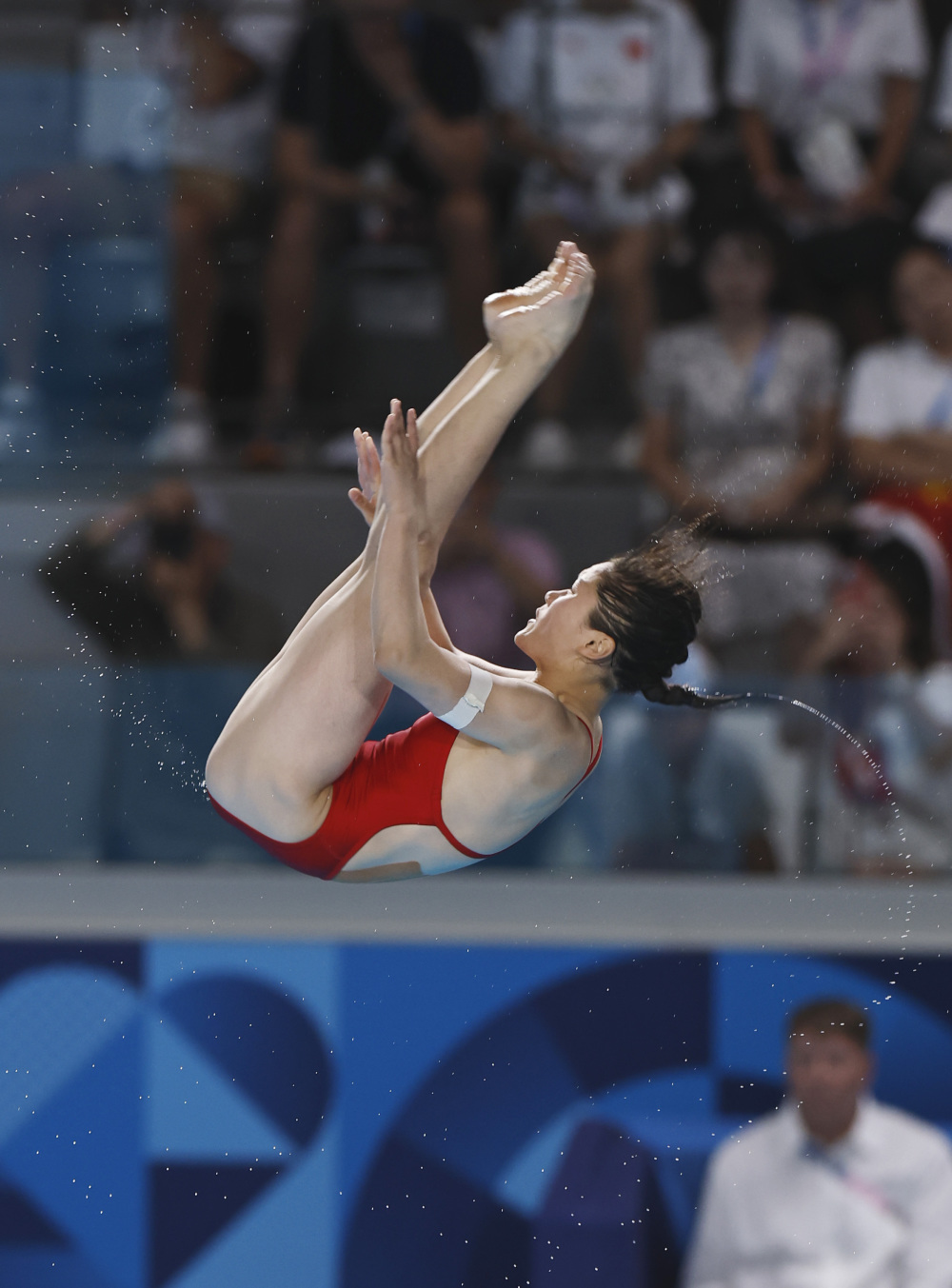 巴黎奥运会跳水女子10米跳台决赛赛况3