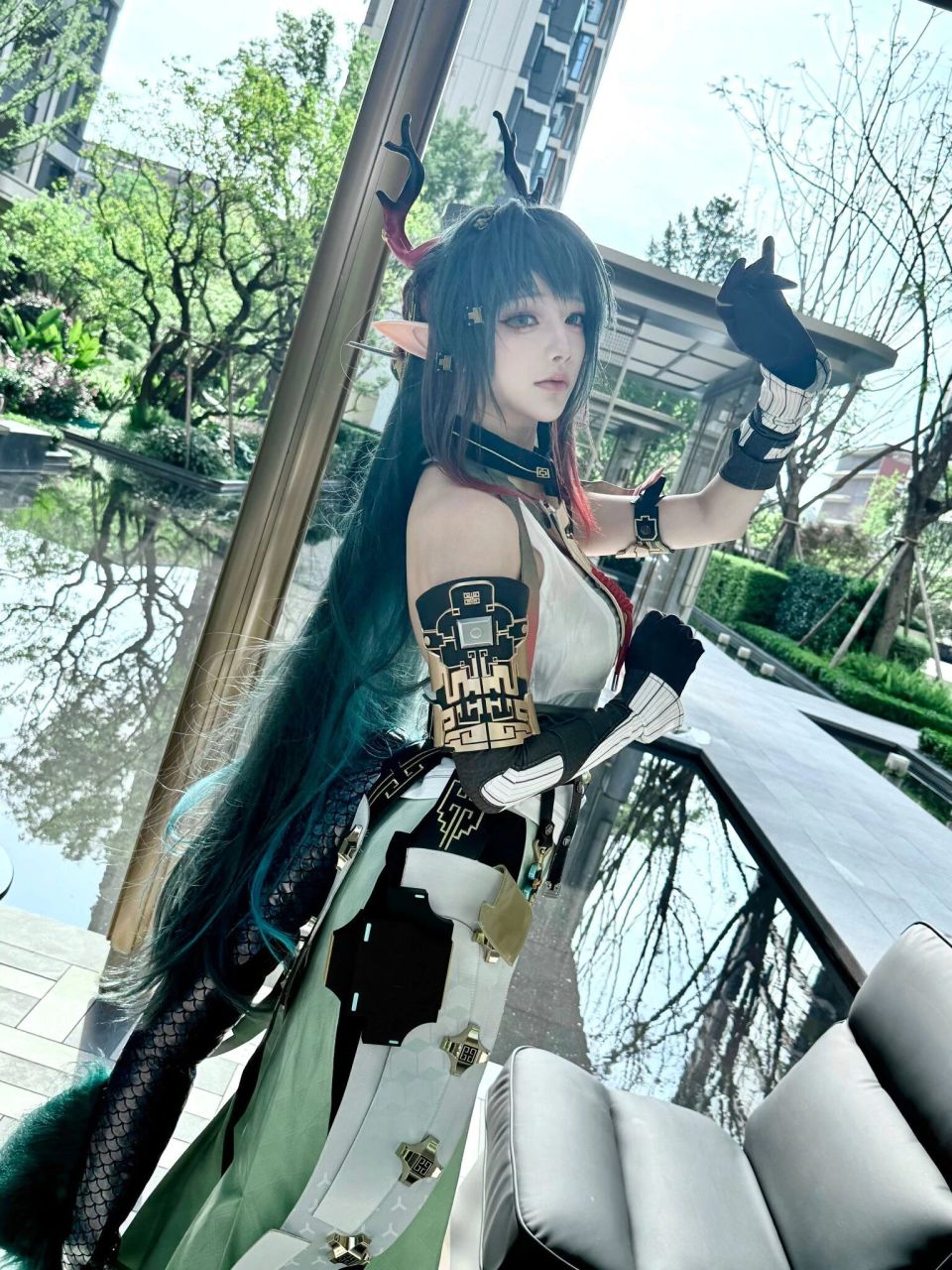 仿真感难得的努力型Coser Ryomky_腾讯新闻