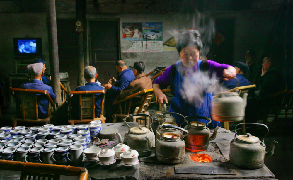 【记忆】成都双流观音阁 百年老茶馆的前世今生‖席秦岭 李小岚 吴沙