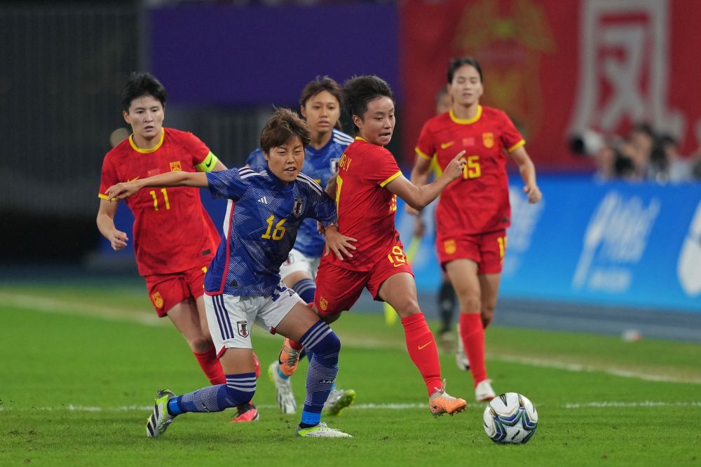 34惜败日本队中国女足进入铜牌争夺战