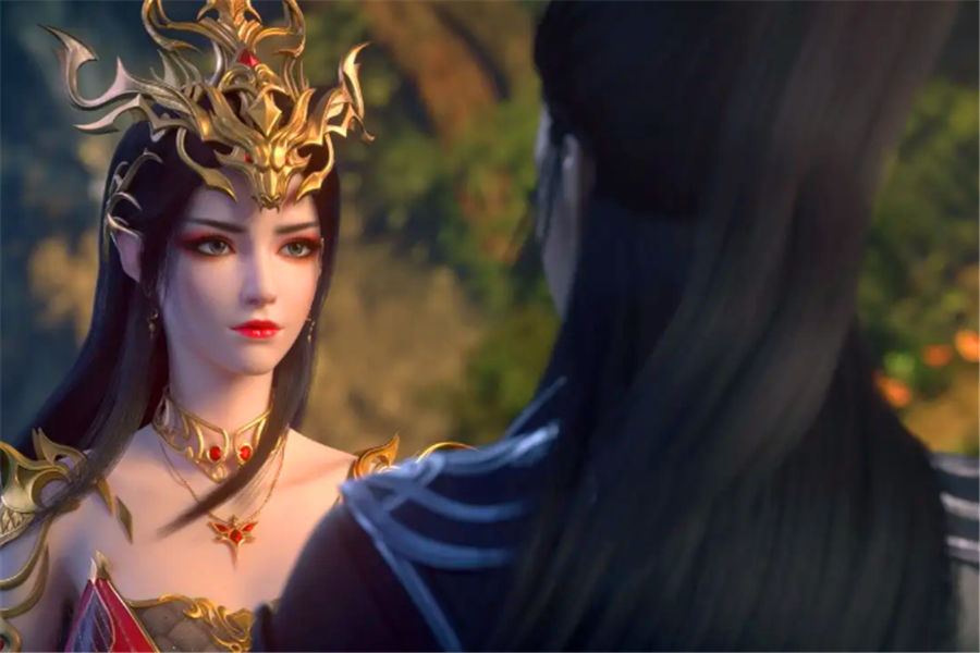 美杜莎女王:自己天墓一行中,萧玄为萧炎换血的时候,因为萧炎身上的龙