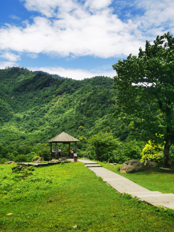 黑竹沟风景区最佳季节图片