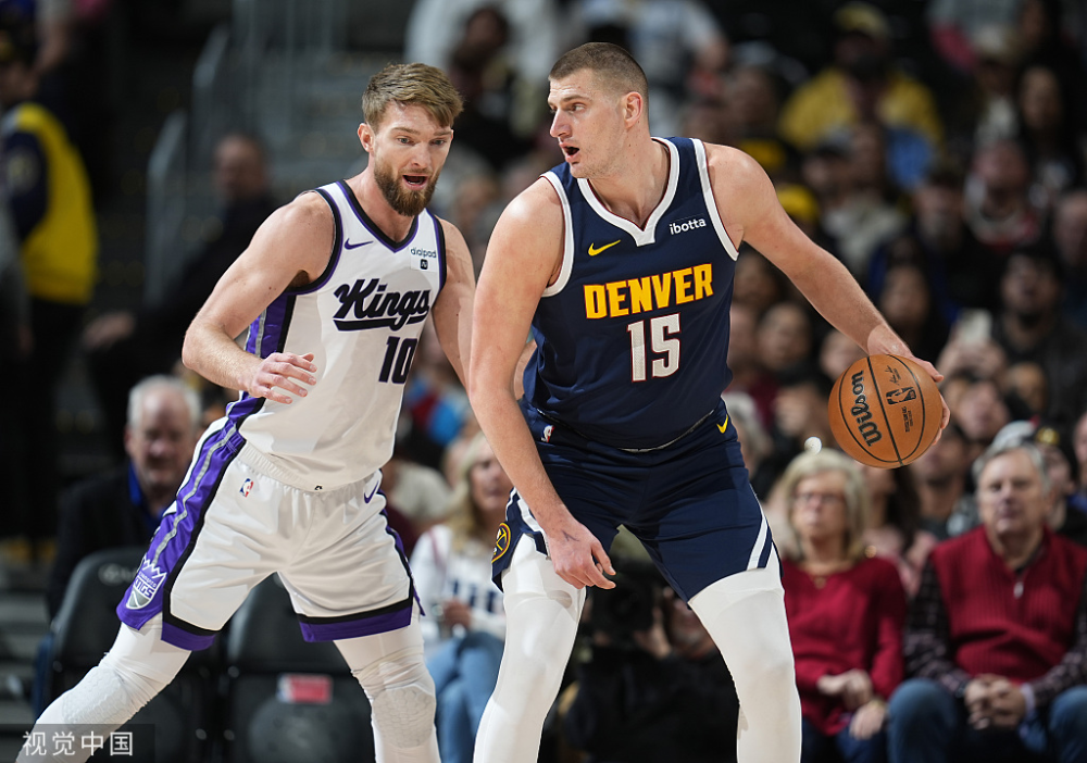 国王内线核心小萨博尼斯26次三双领跑全联盟,掘金内线核心约基奇23次