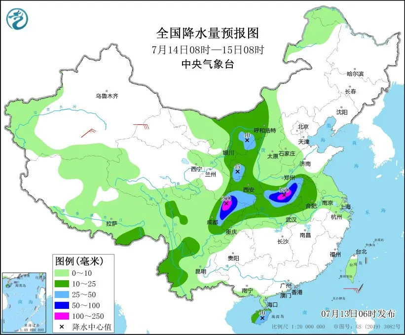 昨夜的雨下在哪了昨天傍晚天津市气象台发布预报我市出现一次明显降雨