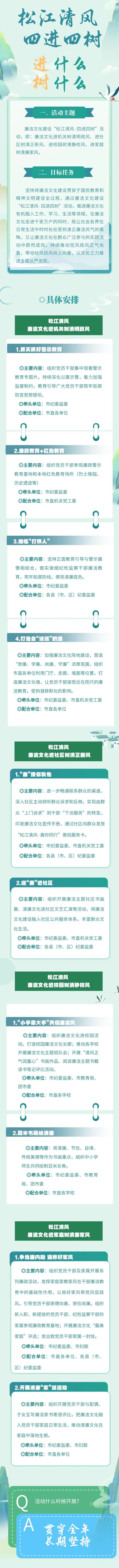 廉洁文化建设松江清风61四进四树进什么树什么