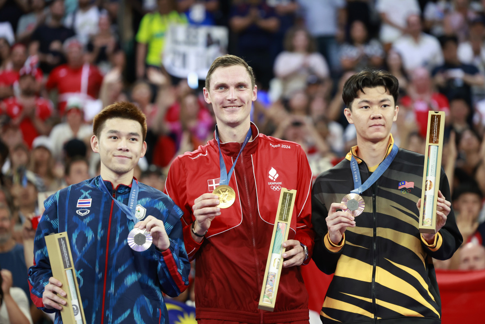 巴黎奥运会|羽毛球——男单:安赛龙夺冠(4)