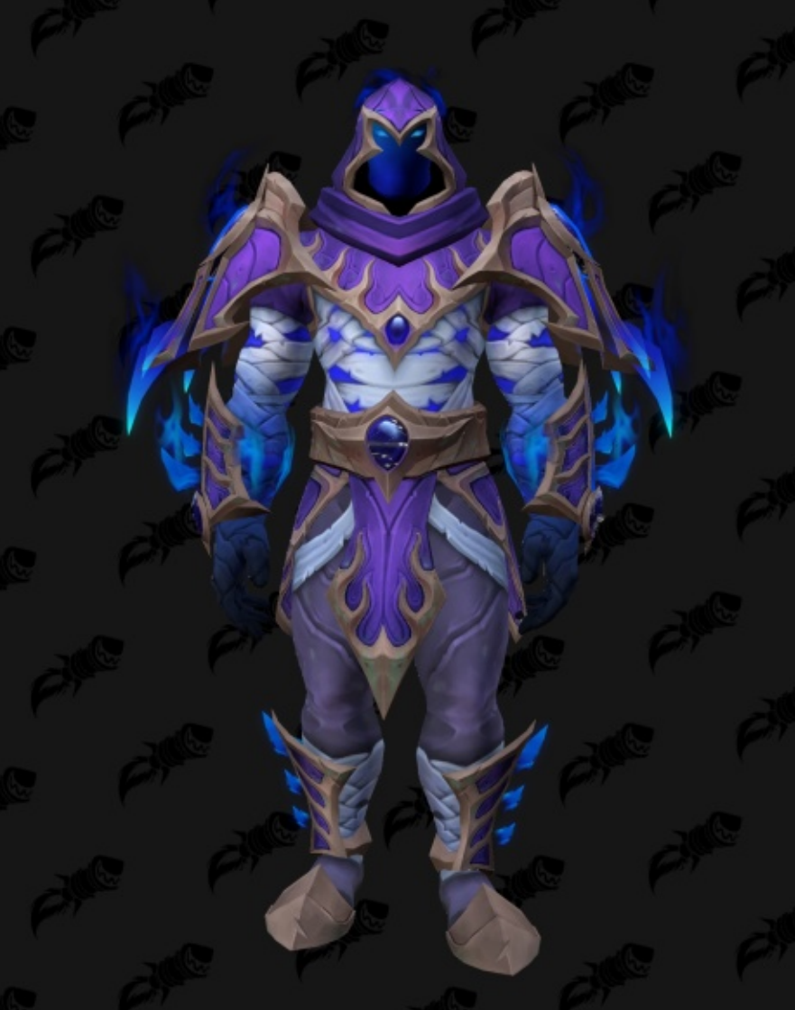 魔兽世界:11.0盗贼职业套装,超帅的虚灵绷带人!