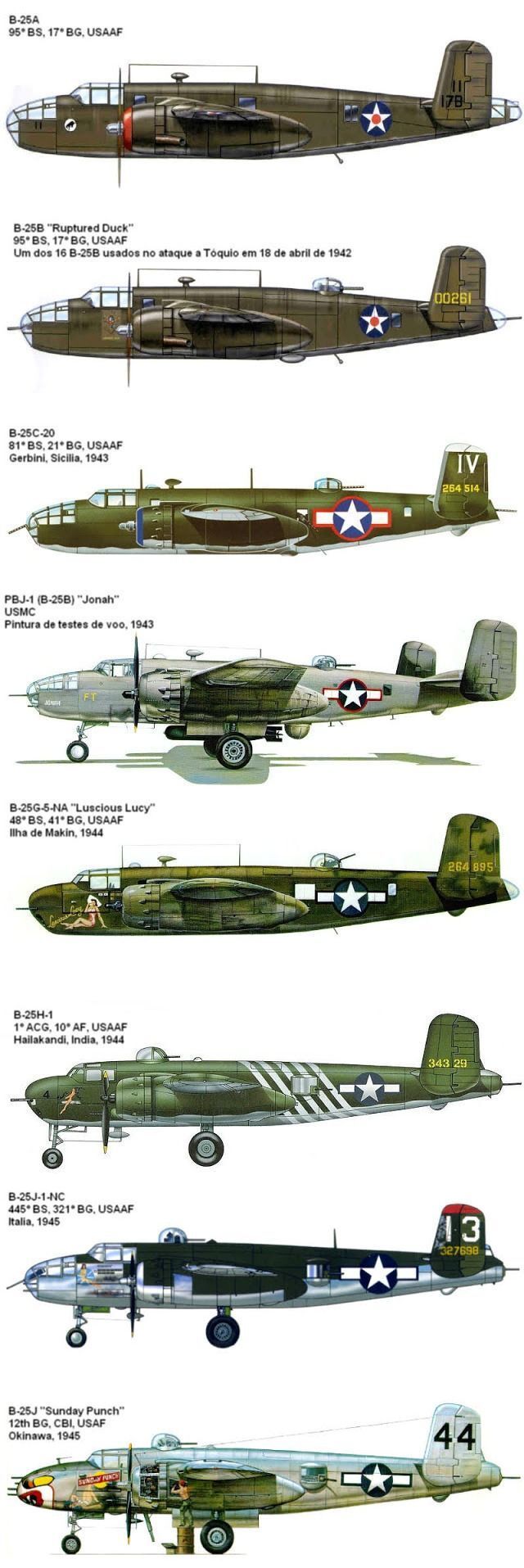一代名机b25米切尔轰炸机