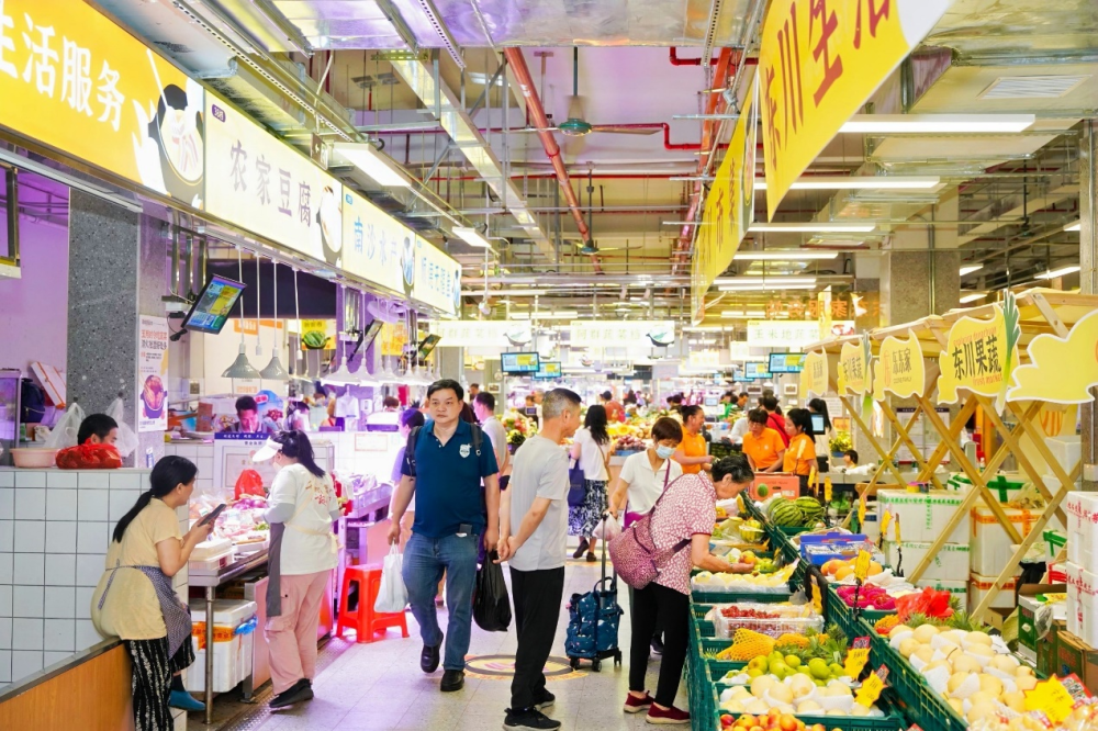 参考山姆盒马模式?东川新街市推出广州首个会员体系菜市场