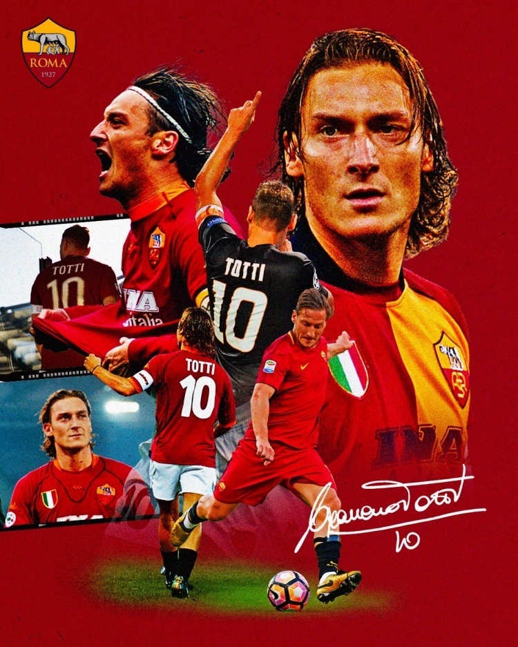 罗马官方祝福托蒂47岁生日快乐_腾讯新闻