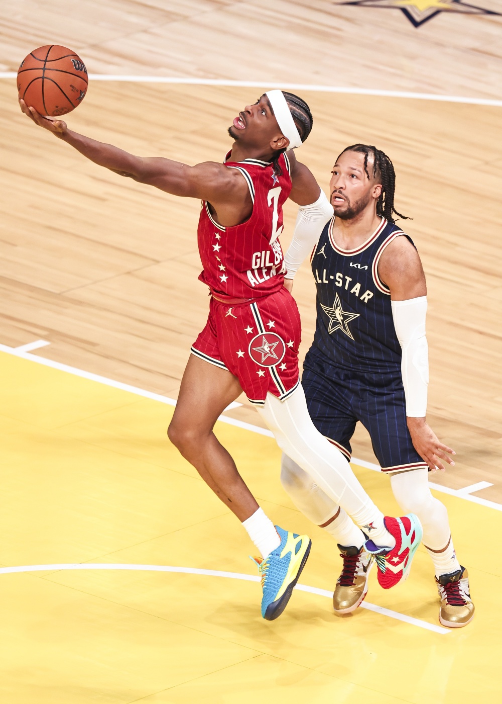 篮球——nba全明星赛:东部胜西部