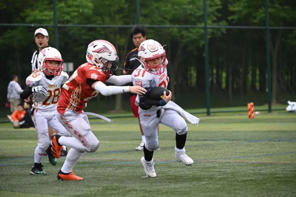 【2024橄榄球国内比赛记】y league春季东区u11八强赛:朱雀德比红队