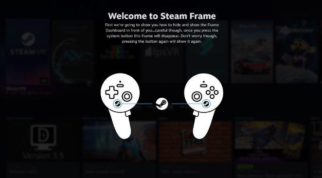 双模式运行？Valve Steam Frame系统实机画面外泄_腾讯新闻
