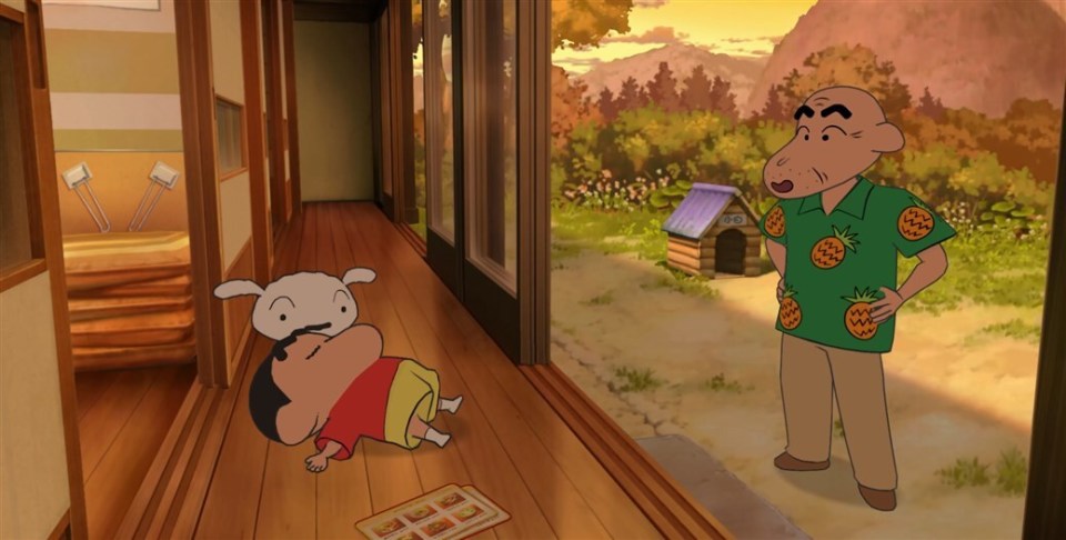 略显遗憾的夏日之旅《蜡笔小新 煤炭镇的小白》微评测