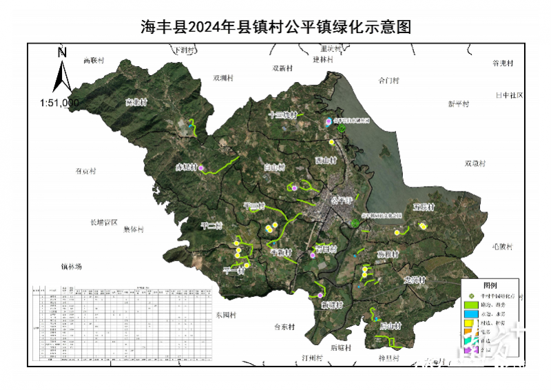 海丰县规划局控规图图片