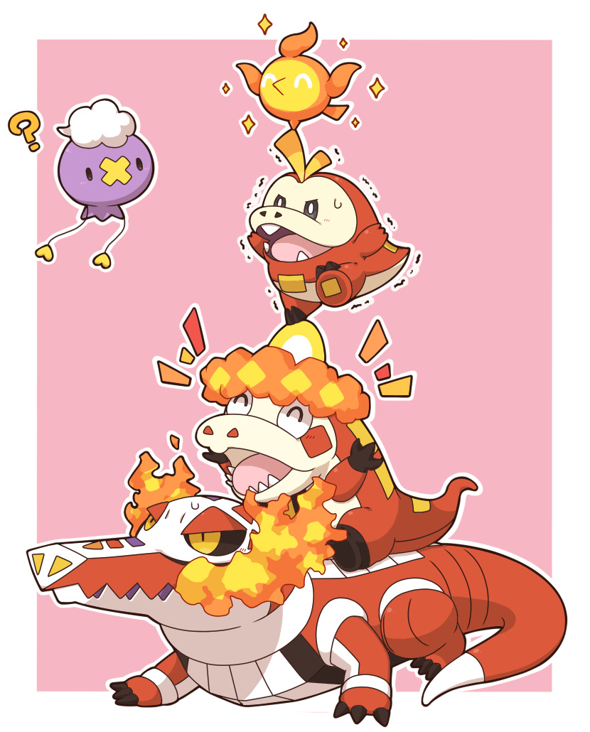 宝可梦朱紫:历代最强火系御三家出世,火鸡火龙都得对它俯首称臣_腾讯