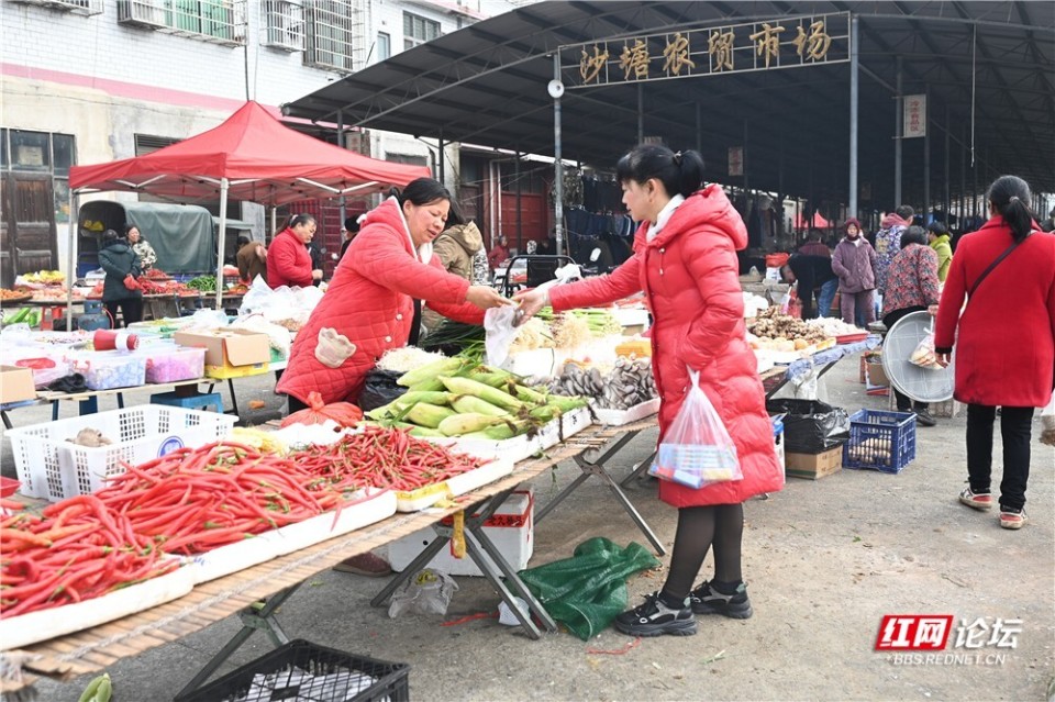 过年赶集摄影图片