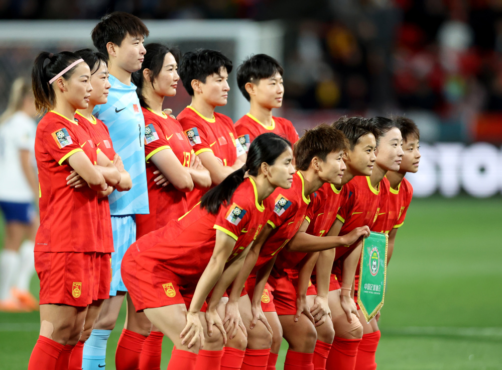 女足世界杯足球d组小组赛中国队对阵英格兰队2