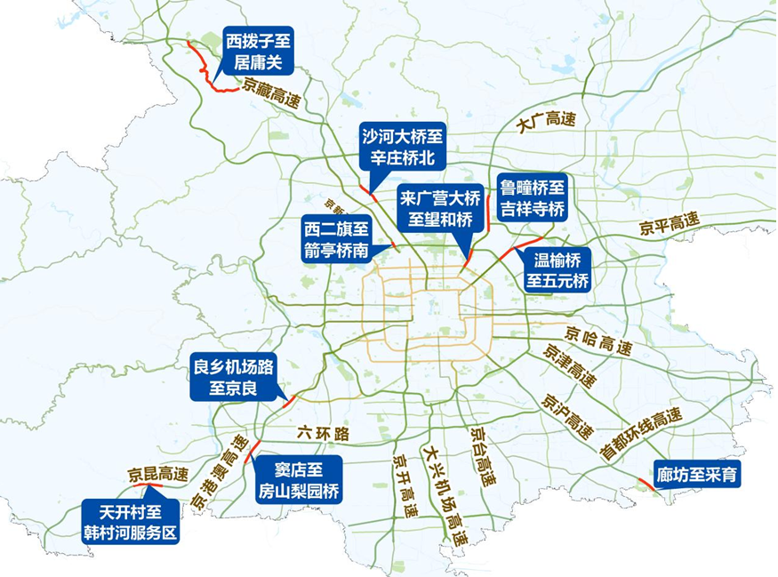 端午假期高速路不免费北京这些路段容易堵