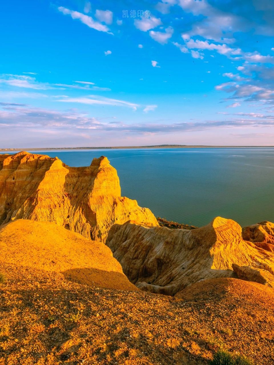 人生啊总要去新疆福海看一次日落