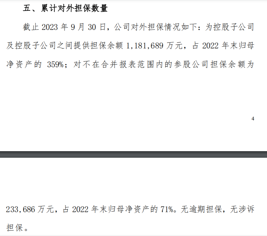前9月房企业绩盘点 | 比去年同期多卖了95亿元！中交地产专注冲刺规模，第三季度对外担保规模激增近百亿元_腾讯新闻