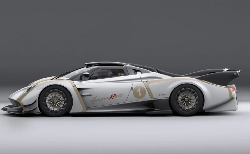 外观方面,huayra r evo保留了huayra r的经典轮廓,但在空气动力学