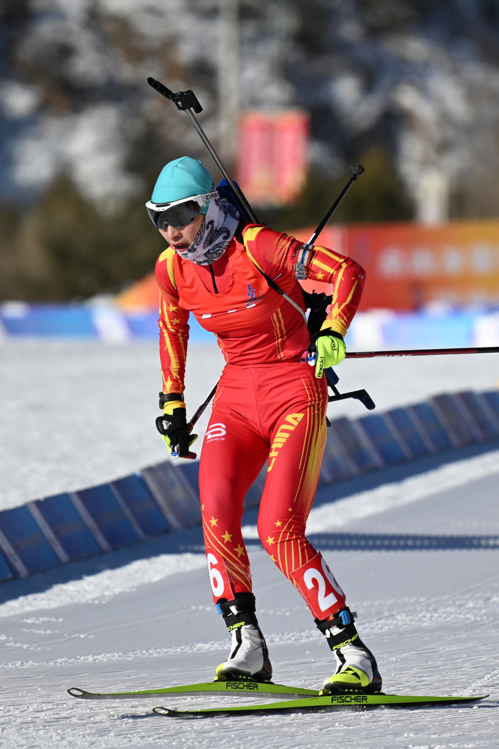 冬季两项——公开组女子75公里短距离赛况(3)