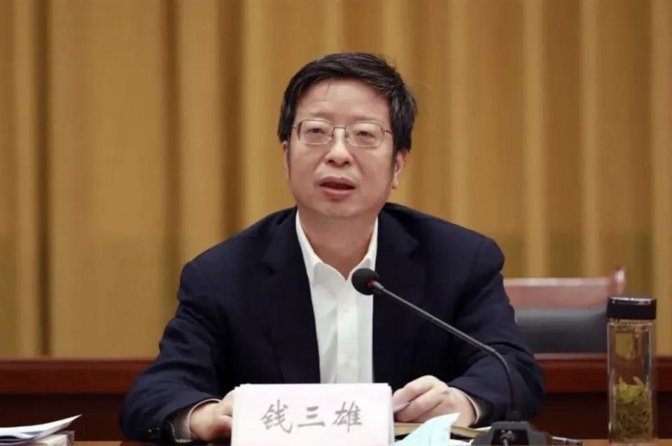 副省级钱三雄履新,曾被媒体称为"拼命三郎"