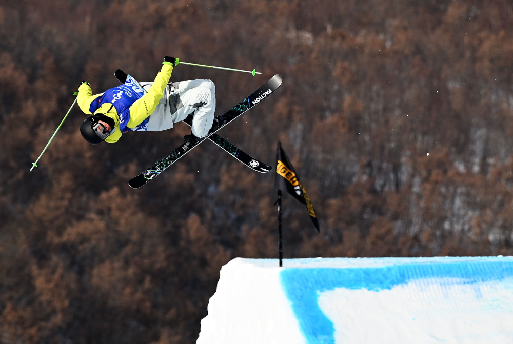 自由式滑雪公开组男子大跳台赛况