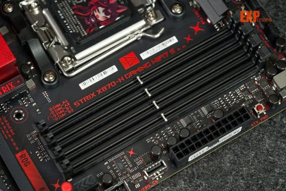 华硕ROG STRIX X870-H GAMING WiFi7 S主板评测：白有吹雪，黑有RO姬