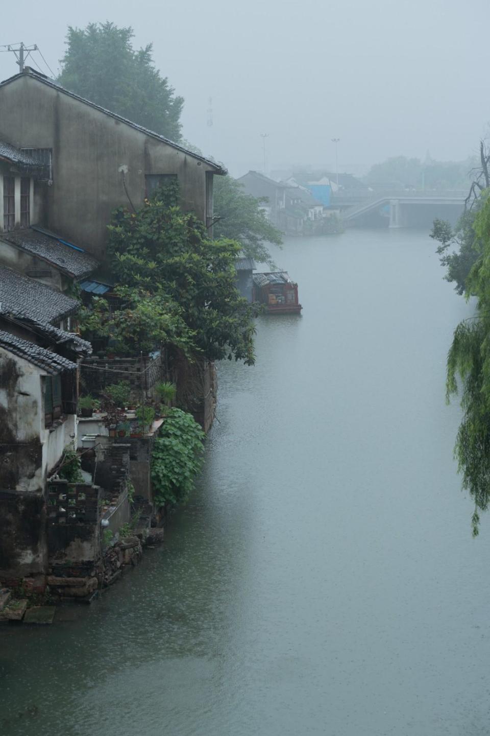 江南烟雨 凄美图片