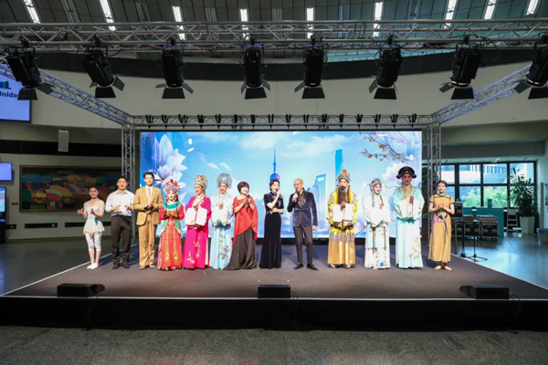 "玉兰花开·魅力上海"绽放维也纳联合国中文日