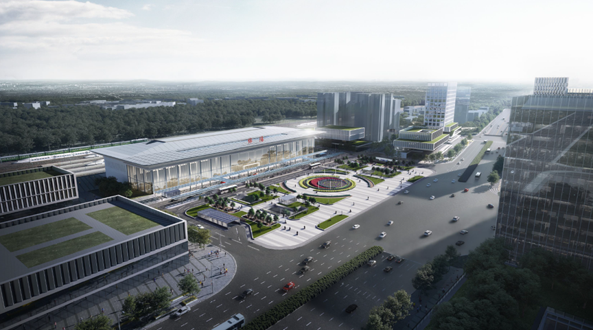 站前设三层地下广场绵阳火车站站前广场及周边将有大变化